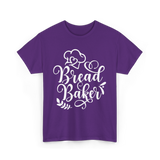 Bread Baker Baking Baker T-Shirt - Purple