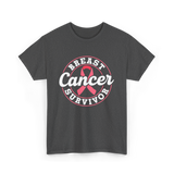 Breast Cancer Survivor Awareness T-Shirt - Dark Heather