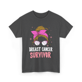 Breast Cancer Survivor Awareness T-Shirt - Dark Heather