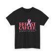 Breast Cancer Survivor Awareness T-Shirt - Black