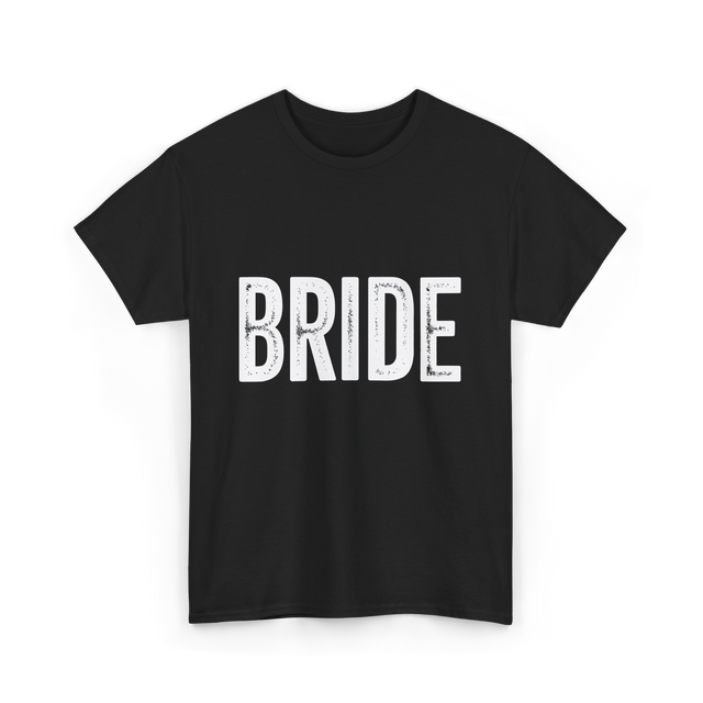 Bride Bridal Wedding T-Shirt - Black