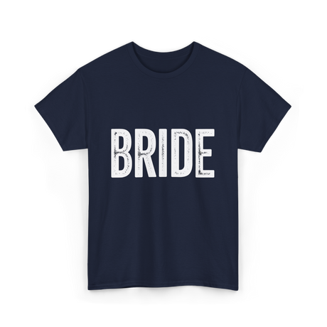 Bride Bridal Wedding T-Shirt - Navy