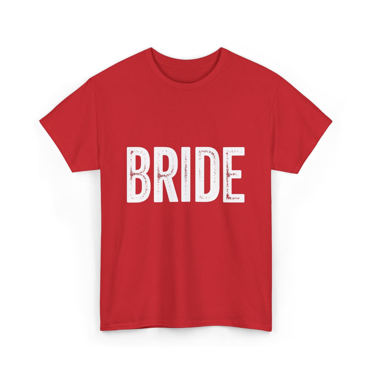 Bride Bridal Wedding T-Shirt - Red