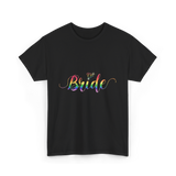 Bride Rainbow Pride T-Shirt - Black