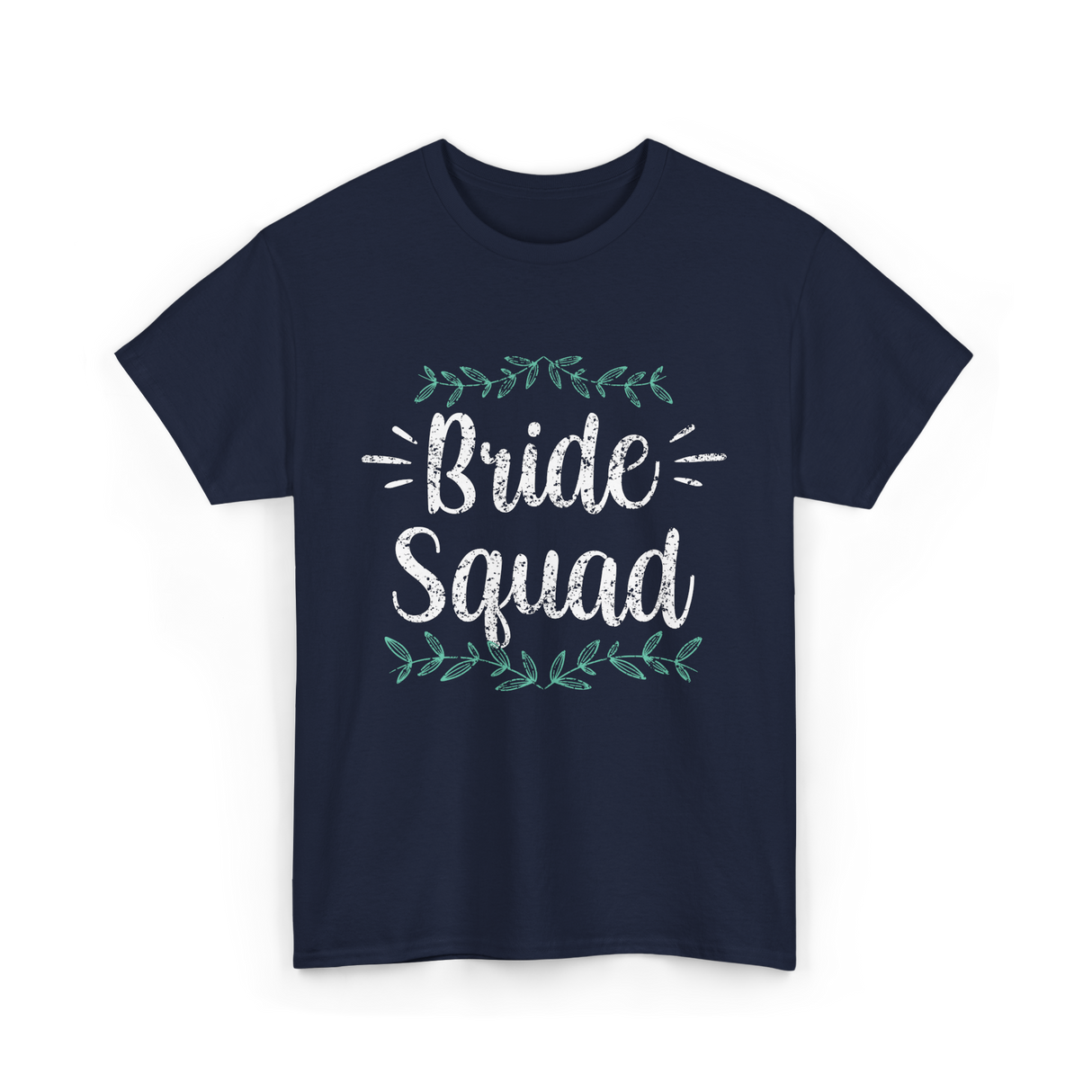 Bride Squad Party Wedding T-Shirt - Navy