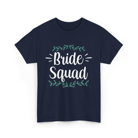 Bride Squad Wedding Party T-Shirt - Navy