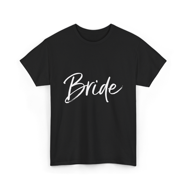 Bride Wedding Bride T-Shirt - Black