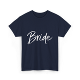 Bride Wedding Bride T-Shirt - Navy