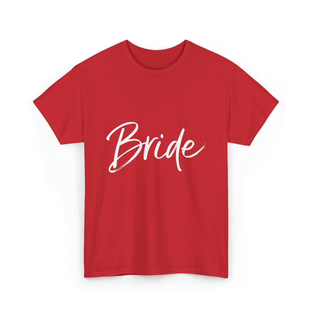 Bride Wedding Bride T-Shirt - Red