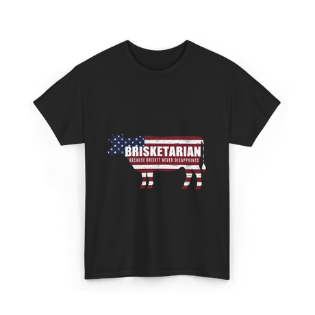 Brisketarian Because Brisket T-Shirt - Black