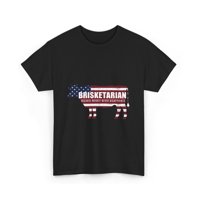 Brisketarian Because Brisket T-Shirt - Black