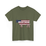 Brisketarian Because Brisket T-Shirt - Military Green