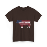 Brisketarian Because Brisket T-Shirt - Dark Chocolate