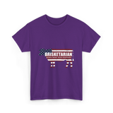 Brisketarian Because Brisket T-Shirt - Purple