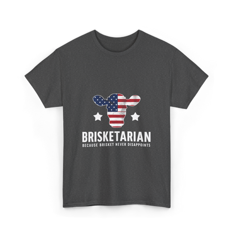 Brisketarian Brisket BBQ Lover T-Shirt - Dark Heather