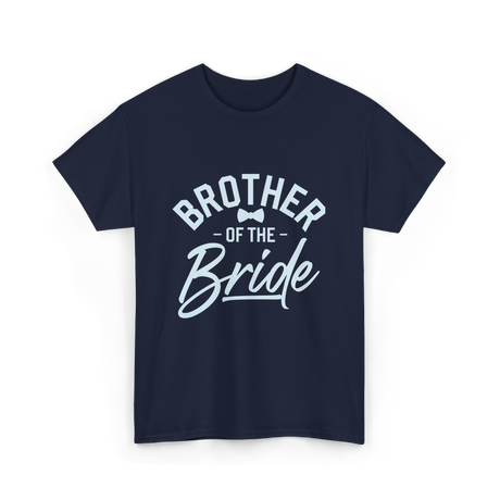 Brother of the Bride Wedding T-Shirt - Navy