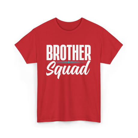 Brother Squad Brotherhood T-Shirt - Red