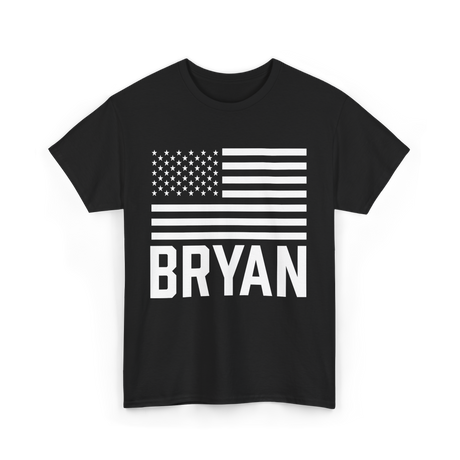 Bryan Name Birthday Celebration T-Shirt - Black