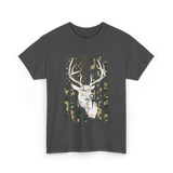 Buck Deer Hunting USA Camouflage T-Shirt - Dark Heather