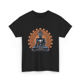 Buddha Statue Meditation Buddhism Zen T-Shirt - Black