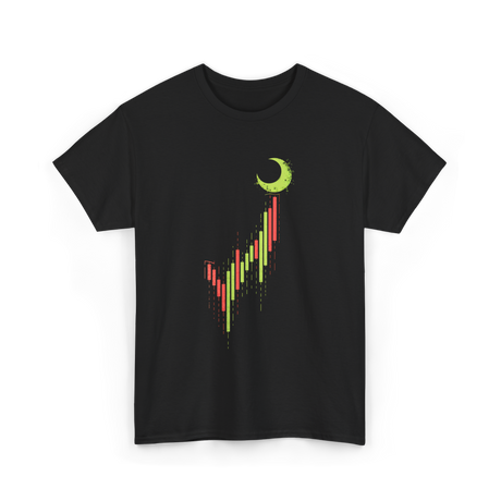 Bull Market Chart Crypto T-Shirt - Black