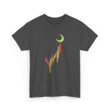 Bull Market Chart Crypto T-Shirt - Dark Heather