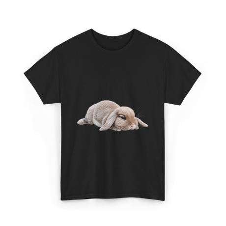 Bunny Lover Rabbit T-Shirt - Black