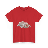 Bunny Lover Rabbit T-Shirt - Red