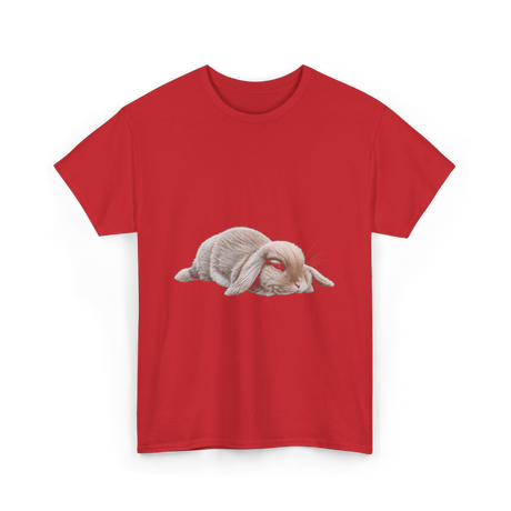 Bunny Lover Rabbit T-Shirt - Red