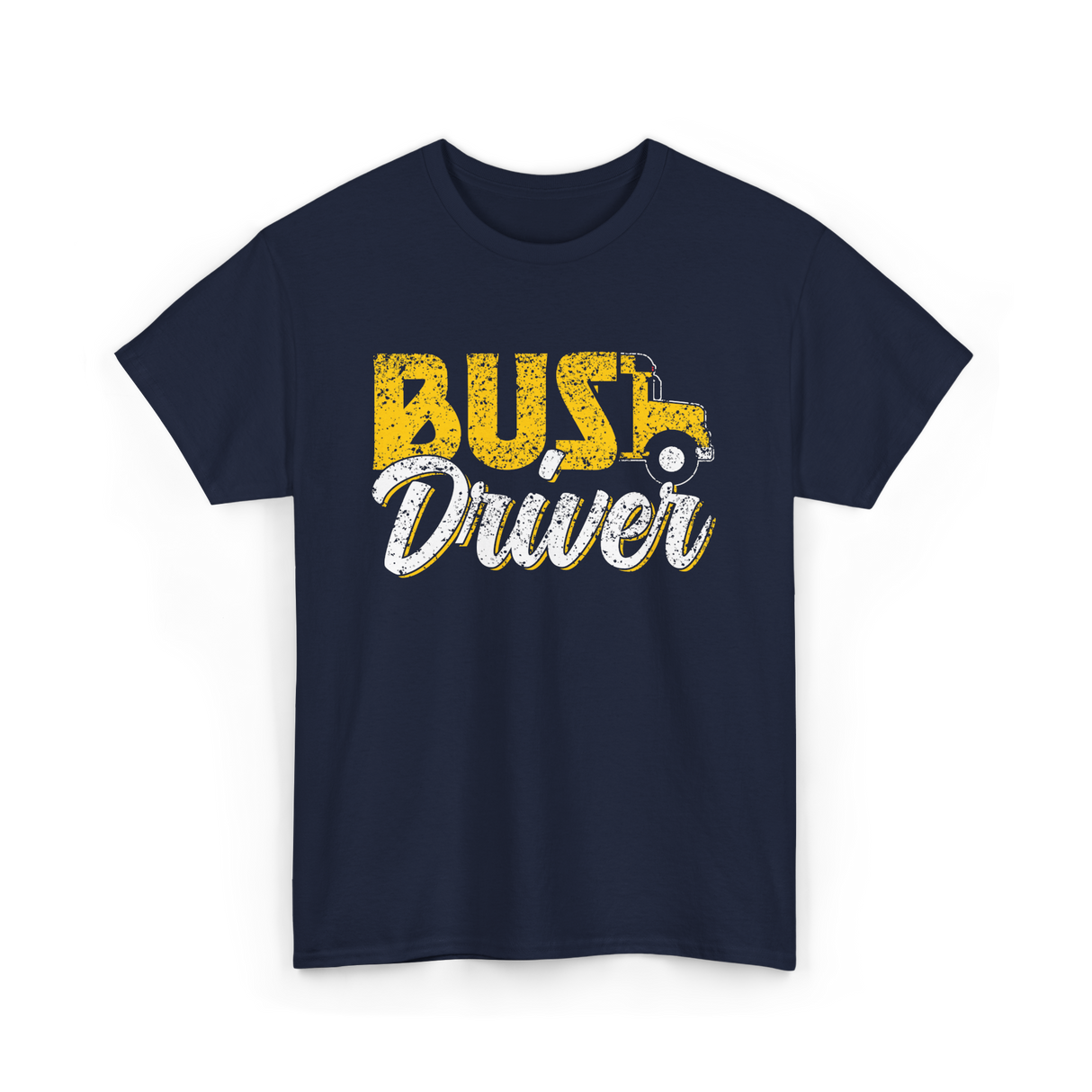 Bus Driver Driver Operator T-Shirt - Navy