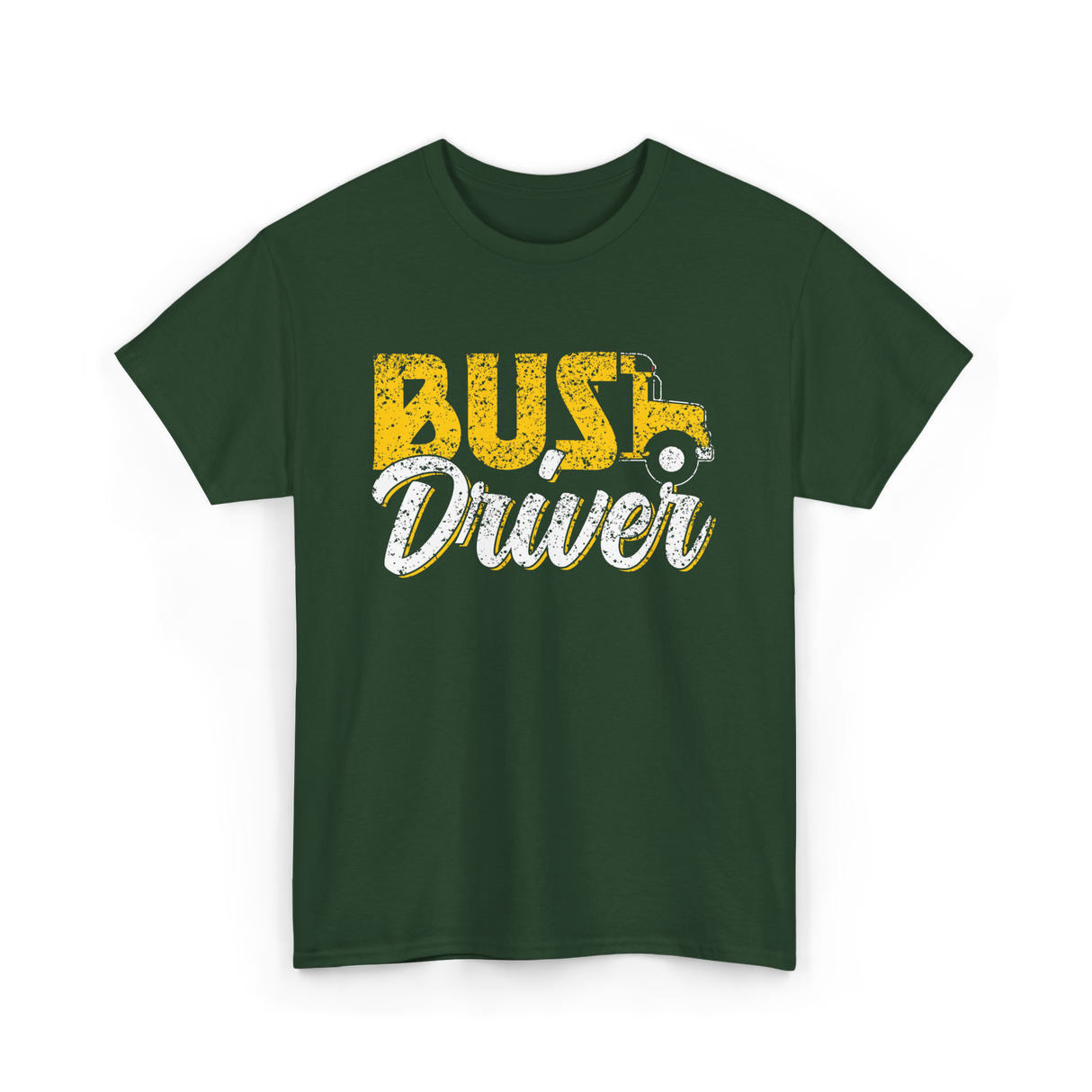 Bus Driver Driver Operator T-Shirt - Forest Green