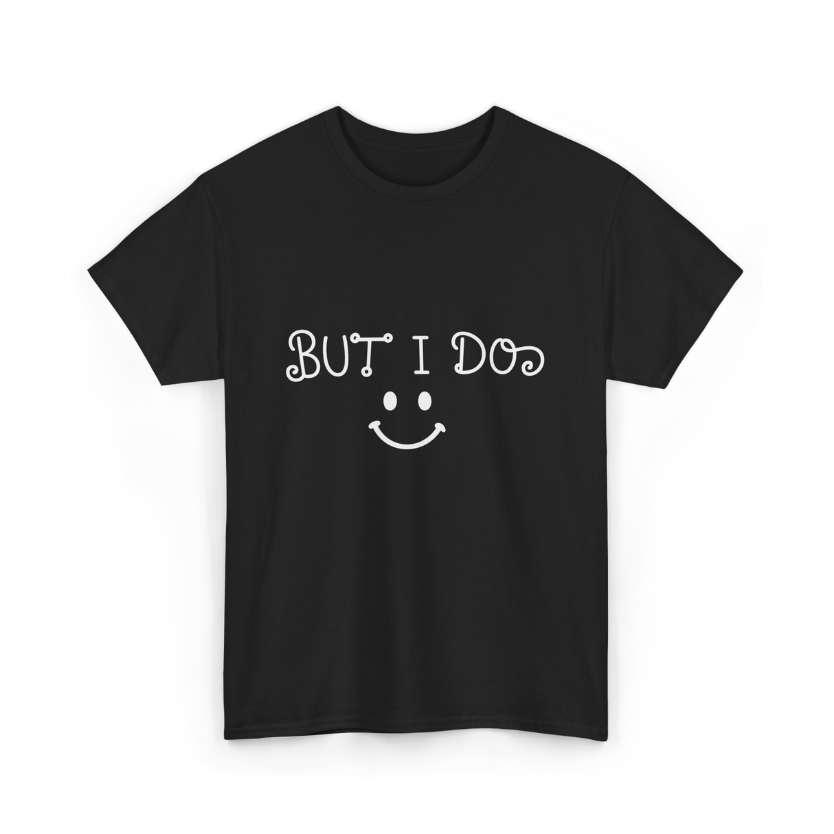 But I Do Cute Couple T-Shirt - Black