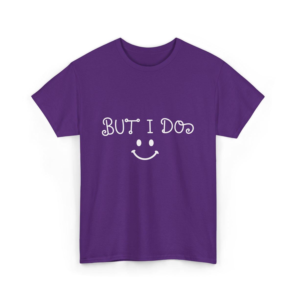 But I Do Cute Couple T-Shirt - Purple