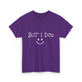 But I Do Cute Couple T-Shirt - Purple