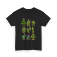 Cacti Collection Cactus T-Shirt - Black