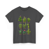 Cacti Collection Cactus T-Shirt - Dark Heather