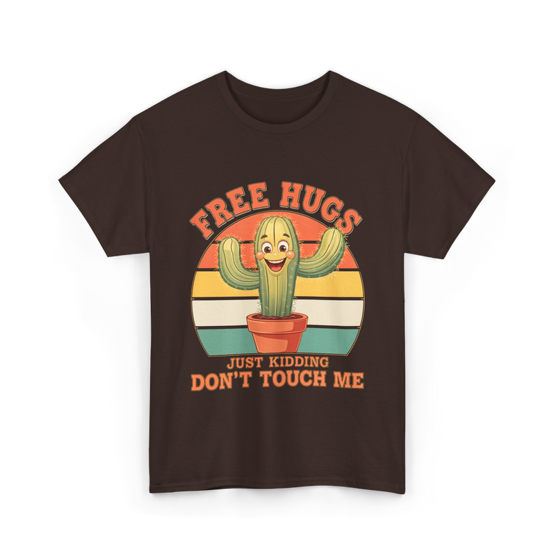 Cactus Humor T-Shirt - Dark Chocolate