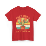 Cactus Humor T-Shirt - Red