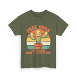 Cactus Humor T-Shirt - Military Green