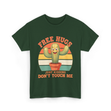 Cactus Humor T-Shirt - Forest Green