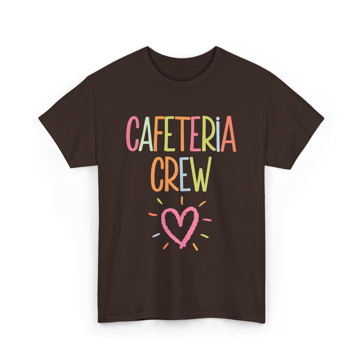 Cafeteria Crew Cafeteria Cook T-Shirt - Dark Chocolate