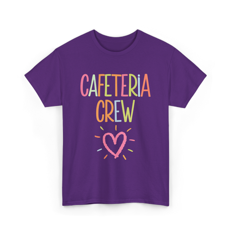 Cafeteria Crew Cafeteria Cook T-Shirt - Purple