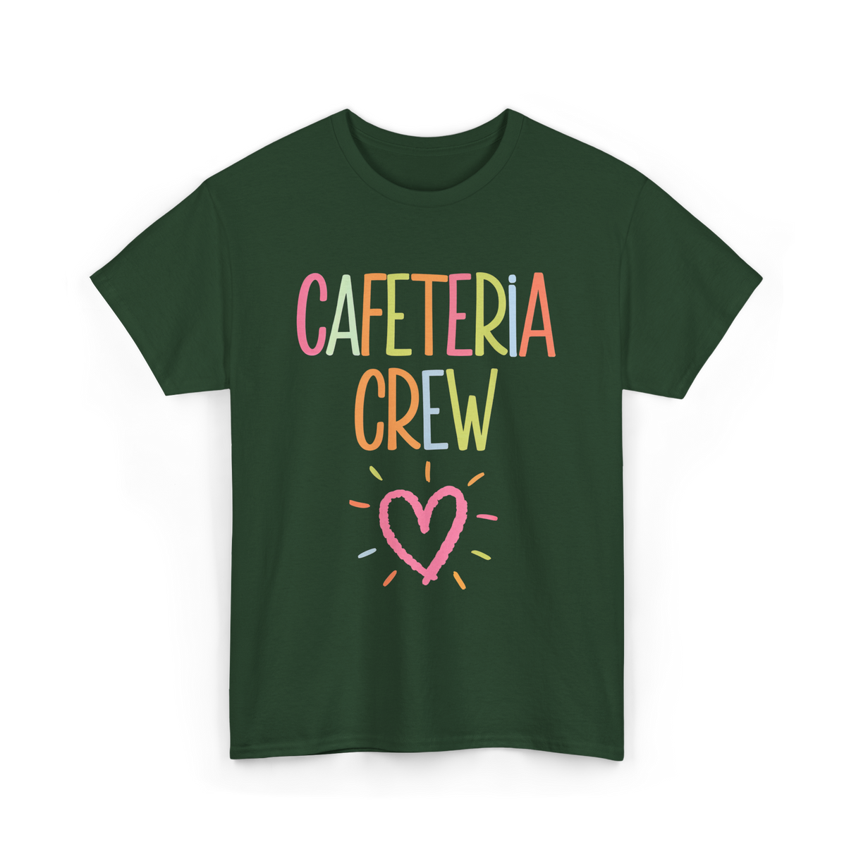 Cafeteria Crew Cafeteria Cook T-Shirt - Forest Green