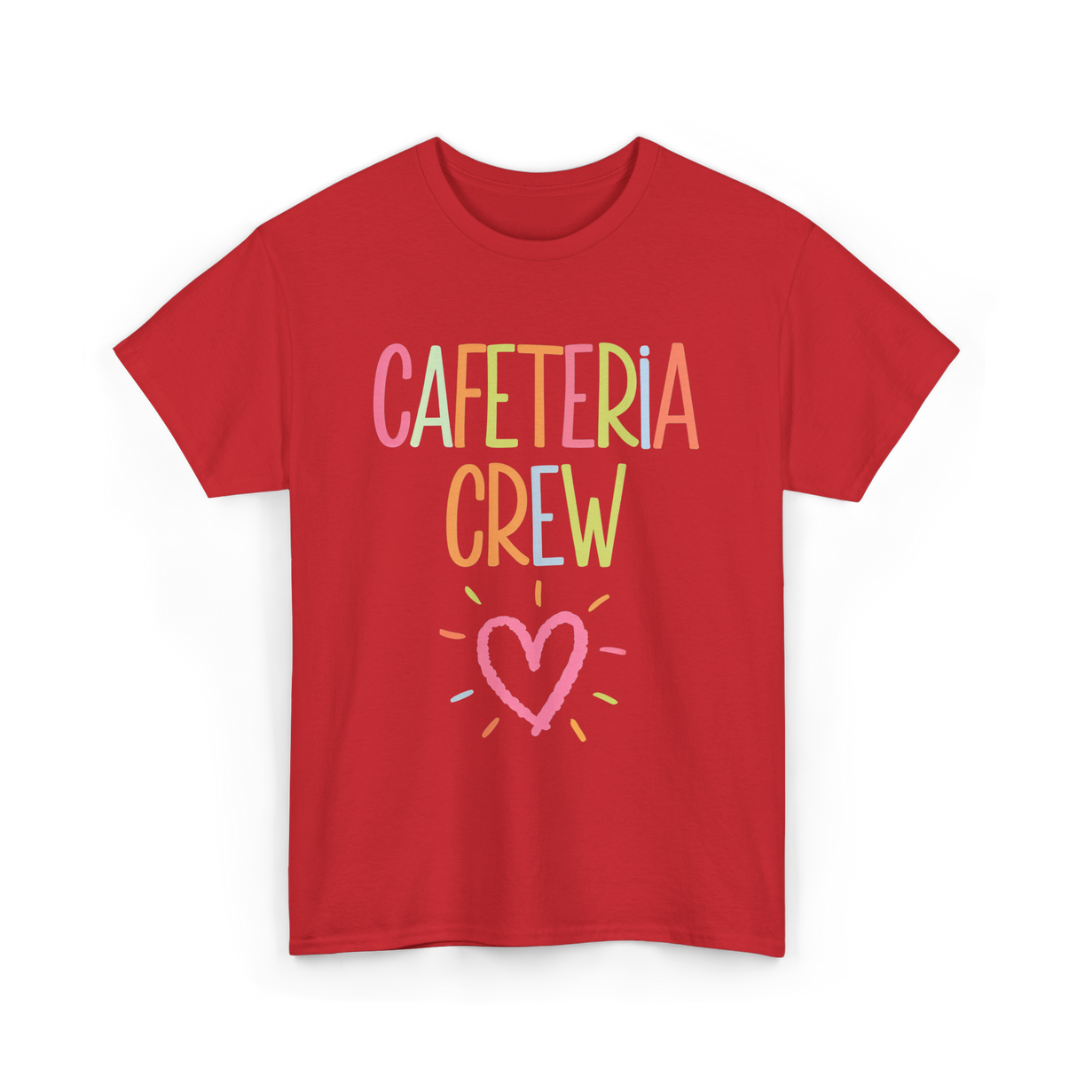 Cafeteria Crew Cafeteria Cook T-Shirt - Red