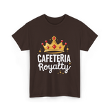 Cafeteria Royalty Cafeteria Volunteer T-Shirt - Dark Chocolate
