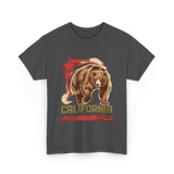 California Bear California Wildlife T-Shirt - Dark Heather