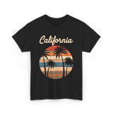 California Palm Trees T-Shirt - Black