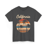 California Palm Trees T-Shirt - Dark Heather