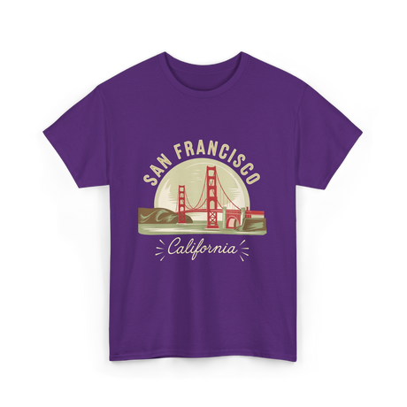 California T-Shirt - Purple