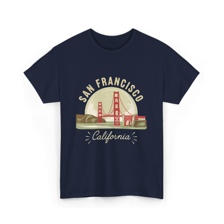 California T-Shirt - Navy